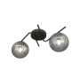 Lampa podsufitowa 2x10 W czarna-grafitowa 13962 Emibig Vespa zdj.1