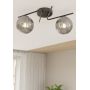 Lampa podsufitowa 2x10 W czarna-grafitowa 13962 Emibig Vespa zdj.2