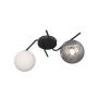Lampa podsufitowa 2x10 W biała-czarna-grafitowa 13972 Emibig Vespa zdj.1