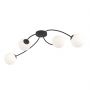 Lampa podsufitowa 4x10 W biała-czarna 13984 Emibig Vibra zdj.3