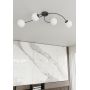 Lampa podsufitowa 4x10 W biała-czarna 13984 Emibig Vibra zdj.4
