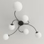 Lampa podsufitowa 6x10 W biała-czarna 13986 Emibig Vibra zdj.4