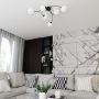 Lampa podsufitowa 6x10 W biała-czarna 13986 Emibig Vibra zdj.6