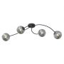 Lampa podsufitowa 4x10 W czarna-grafitowa 13994 Emibig Vibra zdj.1