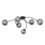 Lampa podsufitowa 6x10 W czarna-grafitowa 13996 Emibig Vibra zdj.1