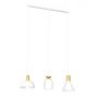 Lampa wisząca 3x15 W czarna-złota 14033 Emibig Fox zdj.1
