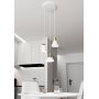 Lampa wisząca 3x15 W biała-złota 14033PREM Emibig Fox zdj.5
