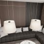 Lampa wisząca 2x15 W czarna-beżowa 14042 Emibig Epoca zdj.4