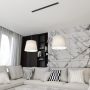 Lampa wisząca 2x15 W czarna-beżowa 14042 Emibig Epoca zdj.5