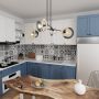 Lampa wisząca 4x15 W czarna 14094 Emibig Skiva zdj.4