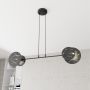 Lampa wisząca 2x15 W czarna 14112 Emibig Xotic zdj.3