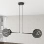 Lampa wisząca 2x15 W czarna 14112 Emibig Xotic zdj.5