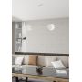 Lampa wisząca 2x15 W biała 14122 Emibig Xotic zdj.4