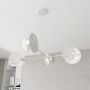Lampa wisząca 4x15 W biała 14124 Emibig Xotic zdj.3