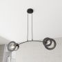 Lampa wisząca 2x15 W czarna 14132 Emibig Euforia zdj.3