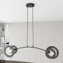 Lampa wisząca 2x15 W czarna 14132 Emibig Euforia zdj.5