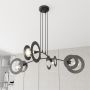 Lampa wisząca 4x15 W czarna 14134 Emibig Euforia zdj.4
