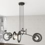 Lampa wisząca 4x15 W czarna 14134 Emibig Euforia zdj.5