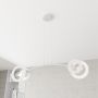 Lampa wisząca 2x15 W biała 14142 Emibig Euforia zdj.4