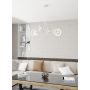 Lampa wisząca 4x15 W biała 14144 Emibig Euforia zdj.3