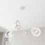 Lampa wisząca 4x15 W biała 14144 Emibig Euforia zdj.4