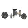 Lampa podsufitowa 4x15 W czarna 14154 Emibig Frick zdj.1