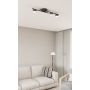Lampa podsufitowa 3x12 W czarna 14172 Emibig Fragment zdj.3