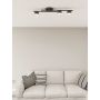 Lampa podsufitowa 3x12 W czarna 14172 Emibig Fragment zdj.4
