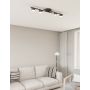 Lampa podsufitowa 4x12 W czarna 14174 Emibig Fragment zdj.3