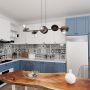 Lampa wisząca 6x15 W czarna 14266 Emibig Token zdj.4