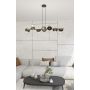 Lampa wisząca x15 W czarna-złota 14278 Emibig Token zdj.4