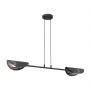 Lampa wisząca 2x15 W czarna 14302 Emibig Saber zdj.1