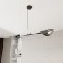 Lampa wisząca 2x15 W czarna 14302 Emibig Saber zdj.4