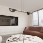 Lampa wisząca 2x15 W czarna 14302 Emibig Saber zdj.7