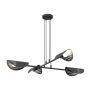 Lampa wisząca 4x15 W czarna 14304 Emibig Saber zdj.1
