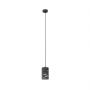 Lampa wisząca 1x15 W czarna 14311 Emibig Tank zdj.1