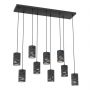 Lampa wisząca x15 W czarna 14319 Emibig Tank zdj.1