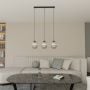 Lampa wisząca 3x15 W czarna-grafitowa 14343 Emibig Verdi zdj.3