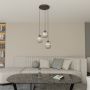Lampa wisząca 3x W czarna-grafitowa 14343PREM Emibig Verdi zdj.3