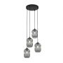Lampa wisząca 4x15 W czarna-grafitowa 14344PREM Emibig Verdi zdj.1