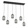 Lampa wisząca 6x15 W czarna-grafitowa 14346 Emibig Verdi zdj.1