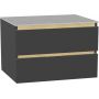Front szafki 80x2x21.9 cm podumywalkowa wisząca szara MLEX215180001GR Excellent Tuto 2.0 zdj.6