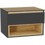 Front szafki 80x2x21.9 cm podumywalkowa wisząca szara MLEX215180001GR Excellent Tuto 2.0 zdj.8