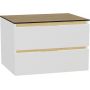 Front szafki 80x2x21.9 cm podumywalkowa wisząca biała MLEX215180001WH Excellent Tuto 2.0 zdj.6