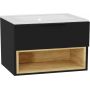 Front szafki 80x2x24.6 cm podumywalkowa wisząca czarna MLEX215180002BK Excellent Tuto 2.0 zdj.5