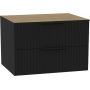 Front szafki 80x2x24.6 cm podumywalkowa wisząca czarna MLEX215180003BK Excellent Tuto 2.0 zdj.6