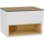 Korpus szafki 80x46.5x50 cm podumywalkowa wisząca biała-dąb MLEX2171800WHBL Excellent Tuto 2.0 zdj.5