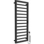 Grzejnik elektryczny 115x50 cm czarny GREXBRS115BL Excellent Brego zdj.1