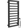 Grzejnik elektryczny 91x50 cm czarny GREXBRS91BL Excellent Brego zdj.1