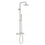 Zestaw prysznicowy ścienny z deszczownicą AREX1281NB Excellent Pi zdj.1